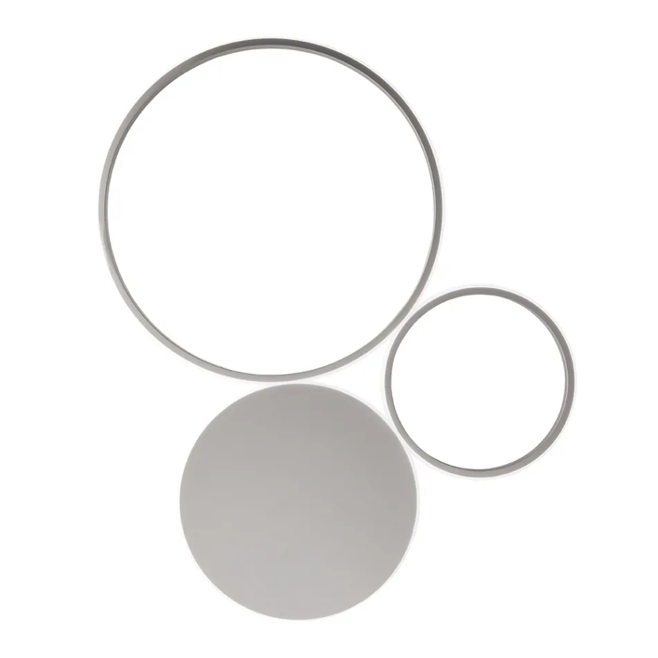 Wall Lamp in Painted Metal with LED Modern Design - Punto Viadurini