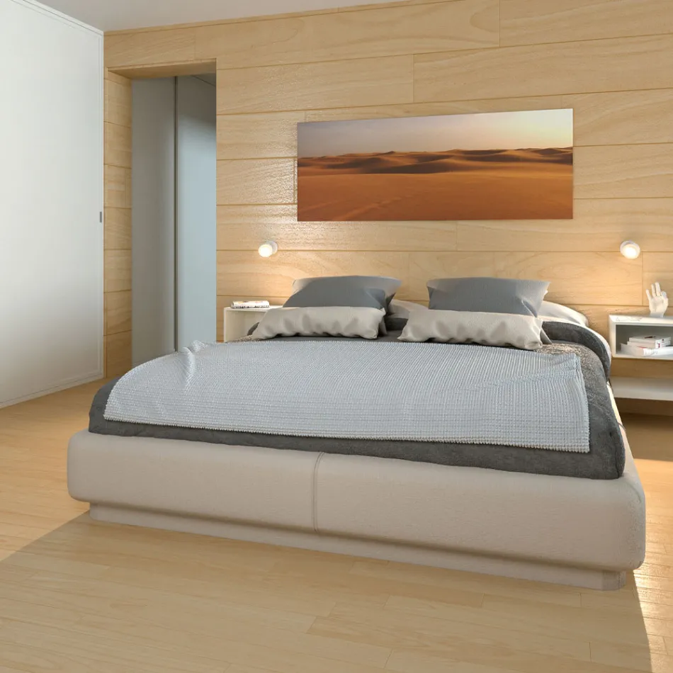 14W Led Wall Lamp for Indoor in White or Black Aluminum - China Viadurini