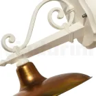 Outdoor Wall Lamp in Aluminum and Brass Made in Italy - Adela Viadurini