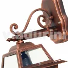 Outdoor wall lamp in aluminum made in Italy, Kristel Viadurini