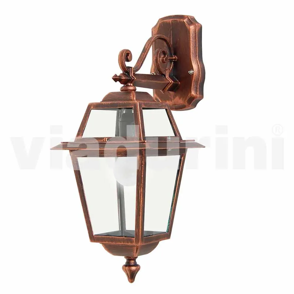 Outdoor wall lamp in aluminum made in Italy, Kristel Viadurini