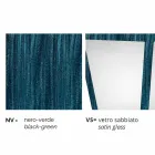 Outdoor wall lamp in aluminum made in Italy, Kristel Viadurini