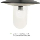 Outdoor Wall Lamp in Gray Aluminum Made in Italy - Belen Viadurini