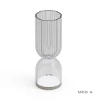 Table Lamp / Vase in Polymethylmethacrylate in 2 Colors - Lucis Viadurini