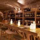 White Led Table Lamp Luminous Candle Design by Slide - Flame Viadurini