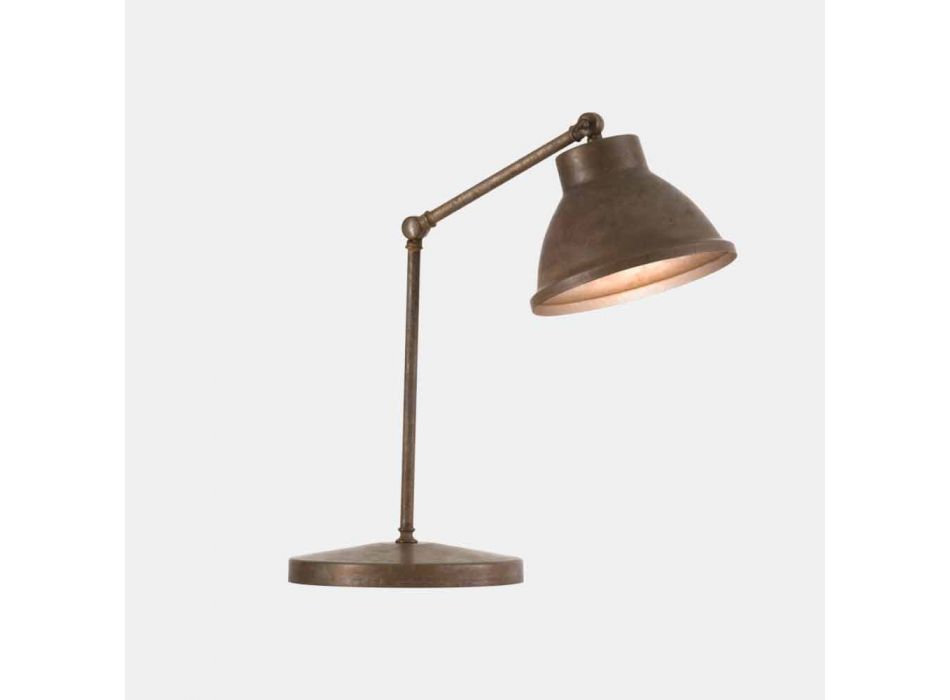 Table Lamp with Joint in Brass and Iron Vintage Design - Loft by Il Fanale Viadurini