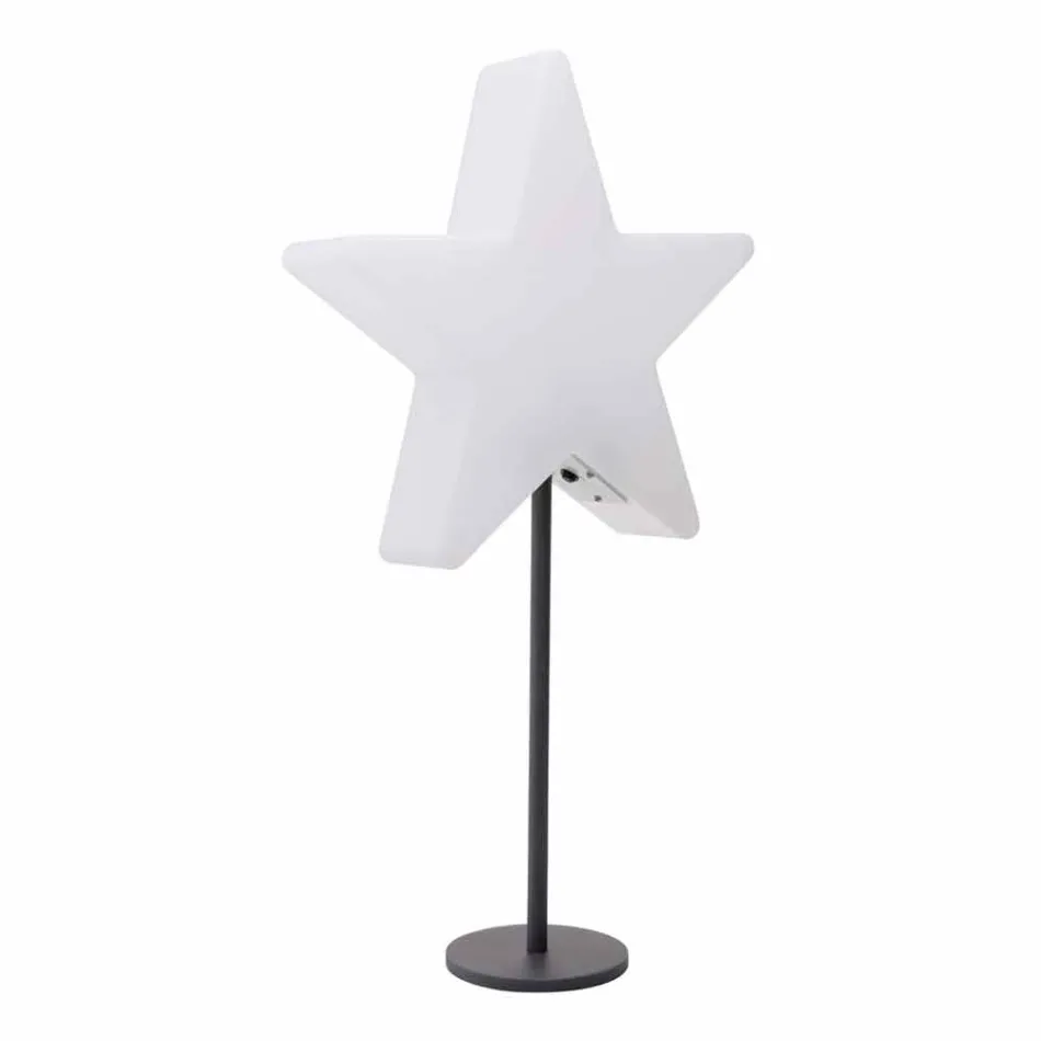Modern Design Star Table Lamp with or without Pedestal - Littlestar Viadurini