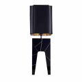 Modern design table lamp in solid wood Grilli Zarafa made Italy