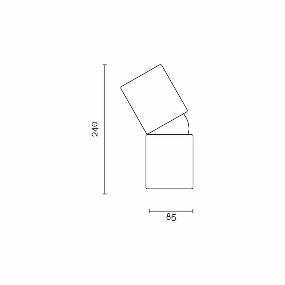 Modern design ceramic table lamp made in Italy Asia Viadurini