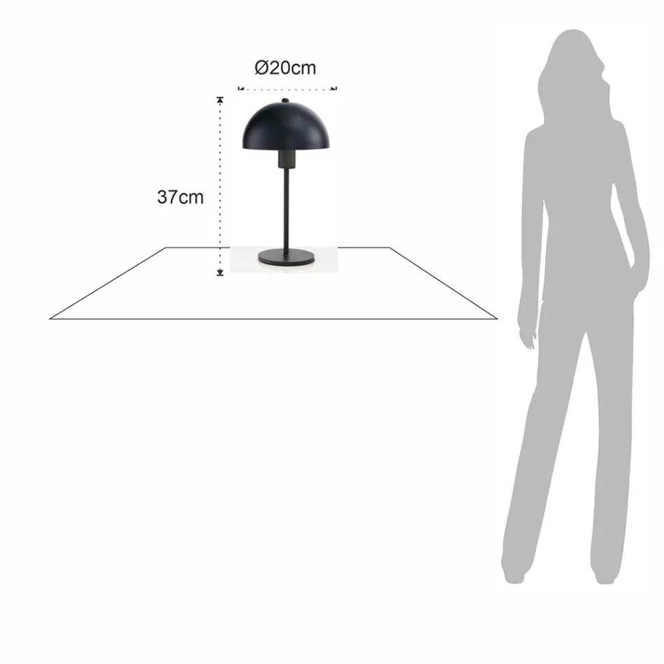 Table Lamp in Painted Steel in Different Finishes - Giulia Viadurini