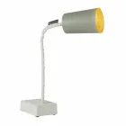Table lamp In-es.artdesign Paint T2 flexible concrete stem Viadurini