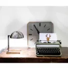 Table Lamp in Brass with Gold or Palladium Finish Made in Italy - Adana Viadurini