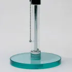 Glass Table Lamp with Opal Shade Made in Italy - Dacca Viadurini