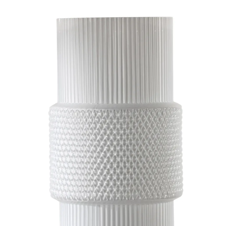 Table Lamp in Hand Blown Glass in Venice and Metal - Satomi Viadurini