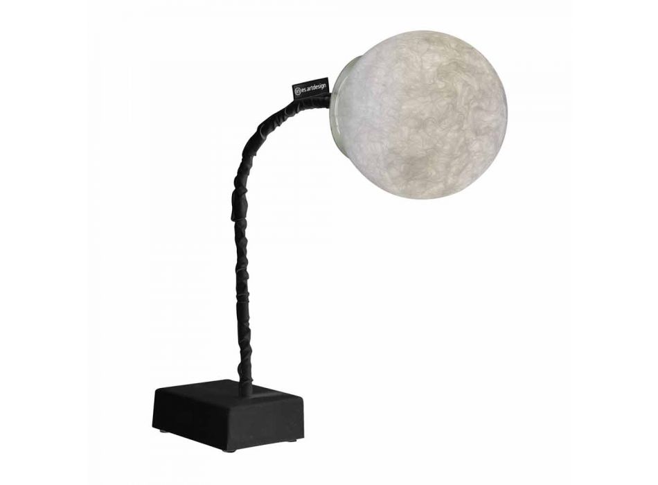 Modern flexible stem table lamp In-es.artdesign MicroT Luna Viadurini