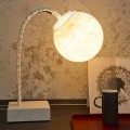 Modern flexible stem table lamp In-es.artdesign MicroT Luna