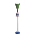 Slide Carmen multicolored aluminum table lamp, made in Italy Viadurini