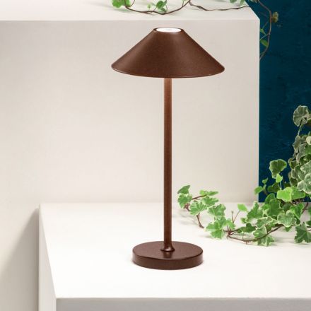 Outdoor Table Lamp with USB Charging and Touch System - Virghi Viadurini