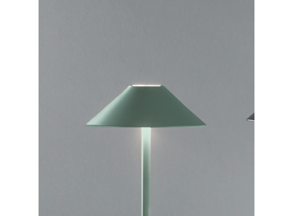 Outdoor Table Lamp with USB Charging and Touch System - Virghi Viadurini