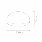 Portable 1W Led Table Lamp with USB Charging 2 Pieces - Zecchino Viadurini