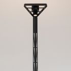 Extendable Floor Lamp Aluminum Matt Black Ladder Design - Watchful Viadurini