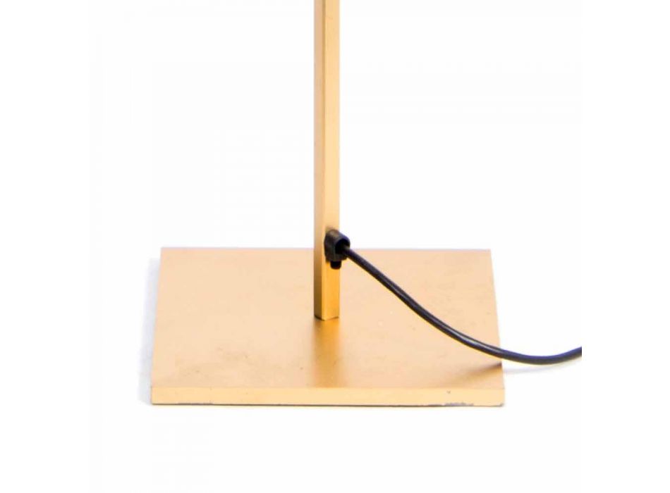 Artisan Floor Lamp in Natural Brass with LED Made in Italy - Agio