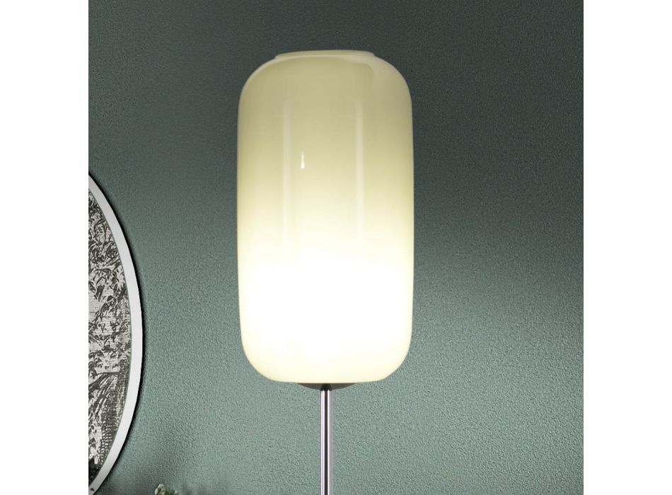 Hand-blown Venetian Glass Floor Lamp - Bamboo Viadurini