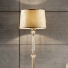 Classic Floor Lamp in Porcelain and Luxury Blown Glass - Eteria Viadurini