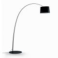 Floor Lamp with Black Carbon Stem Made in Italy - Terni