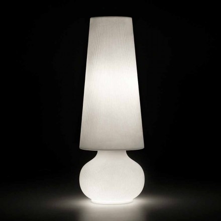 Outdoor Floor Lamp with Polyethylene Structure Made in Italy - Desmond Viadurini