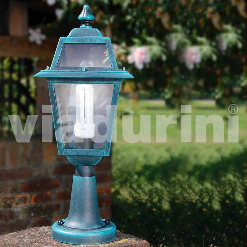Outdoor aluminum floor lamp made in Italy, Kristel Viadurini