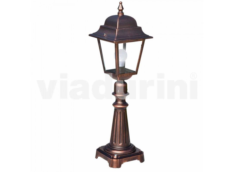 Outdoor floor lamp made of aluminum produced in Italy, Aquilina Viadurini