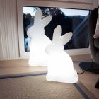 Design Floor Lamp, White Rabbit for Indoor and Outdoor - Conigliostar Viadurini