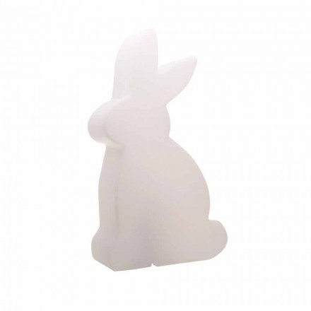 Design Floor Lamp, White Rabbit for Indoor and Outdoor - Conigliostar Viadurini
