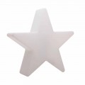 White or Red Star Shape Floor Lamp, Modern Design - Ringostar