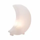 Moon Shape Floor Lamp in Plastic 2 Sizes Modern Design - Lunastar Viadurini