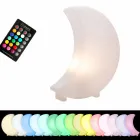 Moon Shape Floor Lamp in Plastic 2 Sizes Modern Design - Lunastar Viadurini