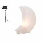 Moon Shape Floor Lamp in Plastic 2 Sizes Modern Design - Lunastar Viadurini