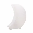 Moon Shape Floor Lamp in Plastic 2 Sizes Modern Design - Lunastar Viadurini
