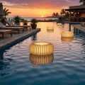 Alabaster Polyethylene Outdoor Floor Lamp Made in Italy - Disco