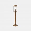 Low Outdoor Lamp in Brass and Glass Made in Italy - Loggia by Il Fanale