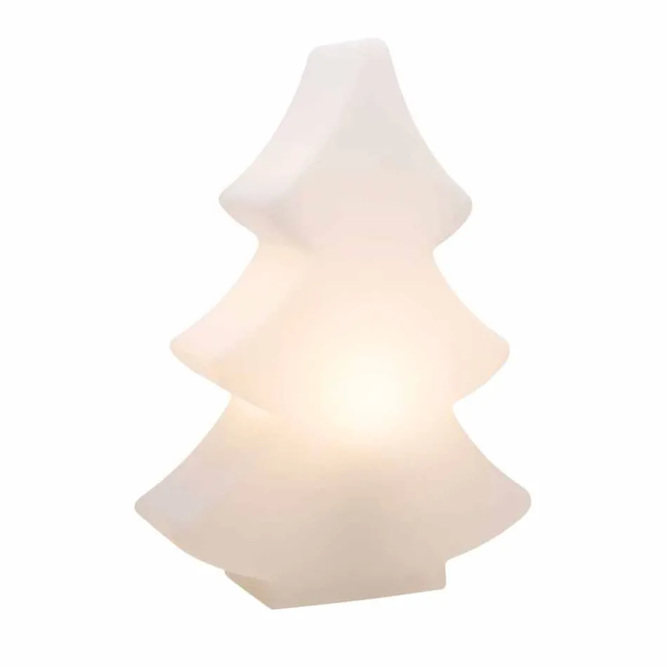 Floor Lamp Led, Solar or E27 in Plastic Christmas Design - Alberostar Viadurini