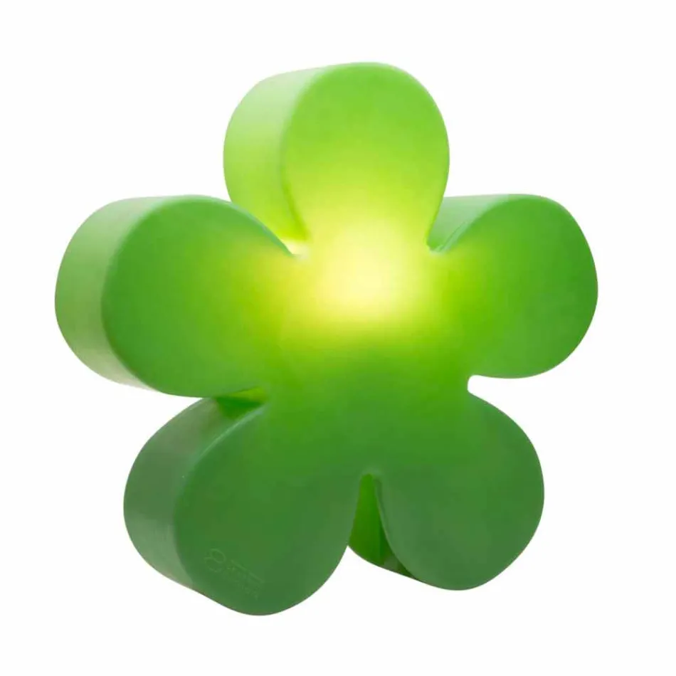 Floor or Table Lamp Modern Design with Colored Flower - Fiorestar Viadurini