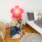 Floor or Table Lamp Modern Design with Colored Flower - Fiorestar Viadurini