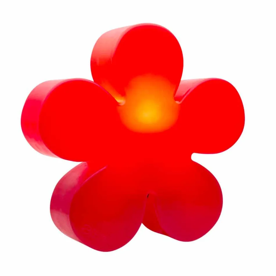 Floor or Table Lamp Modern Design with Colored Flower - Fiorestar Viadurini