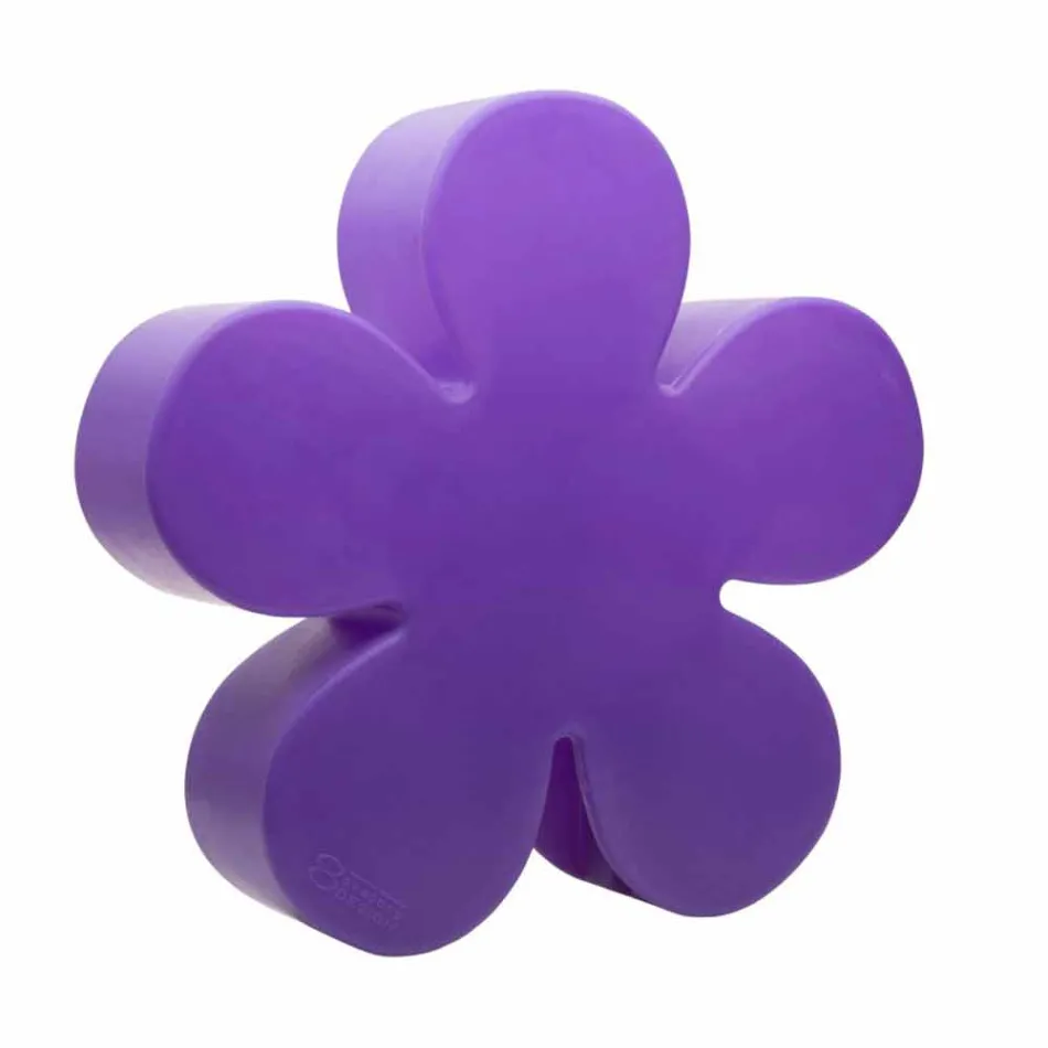 Floor or Table Lamp Modern Design with Colored Flower - Fiorestar Viadurini