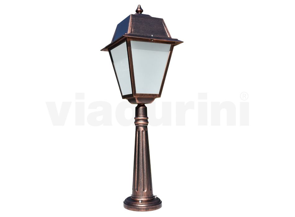 Floor Lamp for Outdoor in Vintage Aluminum Made in Italy - Doroty Viadurini