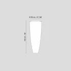 Floor lamp Outdoor Ldpe to design Led Big Howitzer Viadurini