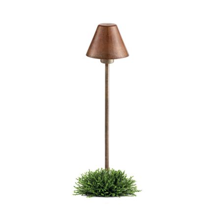 Outdoor Floor Lamp in Brass and Copper Made in Italy - Sword Viadurini