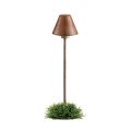 Outdoor Floor Lamp in Brass and Copper Made in Italy - Sword
